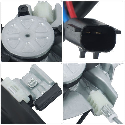 Solid Spare For Chevy Cruze 2011-15 Front Left Window Regulator w/ Motor 95265280 751-739