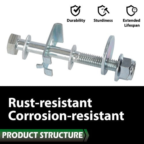 Solid Spare Fit For 04-08 21-23 Ford F150 Front Adjustable Alignment Camber Caster Cam Bolts