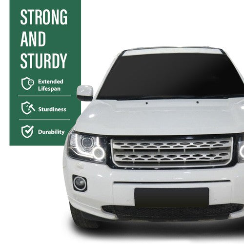 Solid Spare Fit For 2008-2015 Land Rover Freelander 2 Front Battery Box Cover Black LR013334