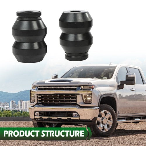 Solid Spare Fit For 2011-2020 Silverado Sierra 2500 3500 Rear Suspension Helper Spring Kit