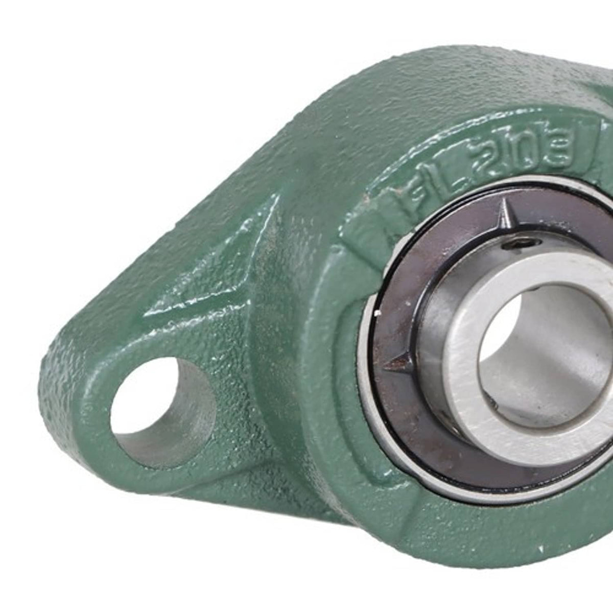 Solid Spare UCFL202-10 Pillow Block Flange Bearing 5/8" Bore 2 Bolt Solid Base 10PCS