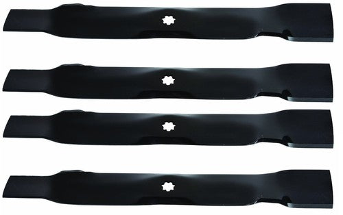 Solid Spare (4) 42" Mower Deck Blades for John Deere AM137333, D110, D120, D100