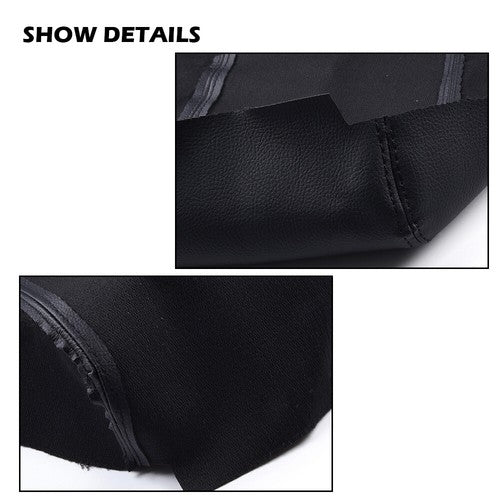 Solid Spare Leather Armrest Center Console Lid Cover Skin Fit For 2008-2010 Dodge Charger US