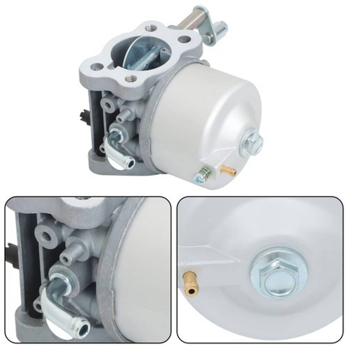 Solid Spare Carburetor with Fuel Pump & Filter for EZGO TXT Golf Carts 295cc 1991-UP