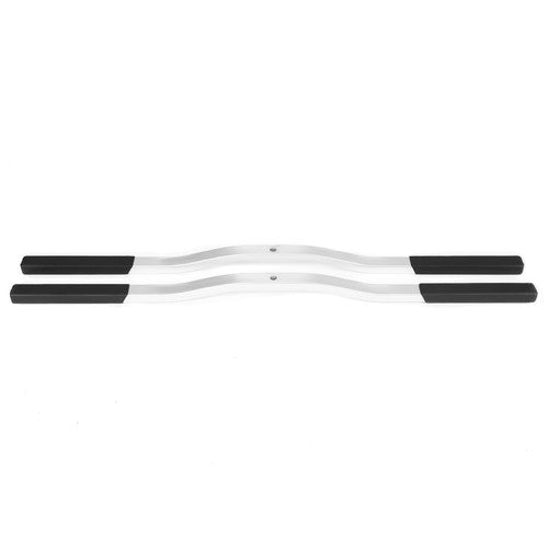 Solid Spare Universal 2PCS Snowmobile Trailer ski Tie Down Hold Down Bars W/Black Boots