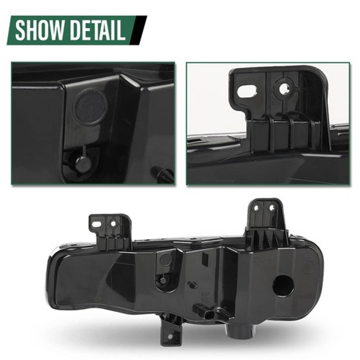 Solid Spare Fit For 20-24 Ford Explorer Front Bumper LED Fog Light Driving Lamp Right Side