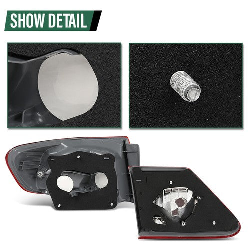 Solid Spare 4pcs Rear Tail Lights Fit For 2011-2013 Toyota Corolla Japan Built Left+Right
