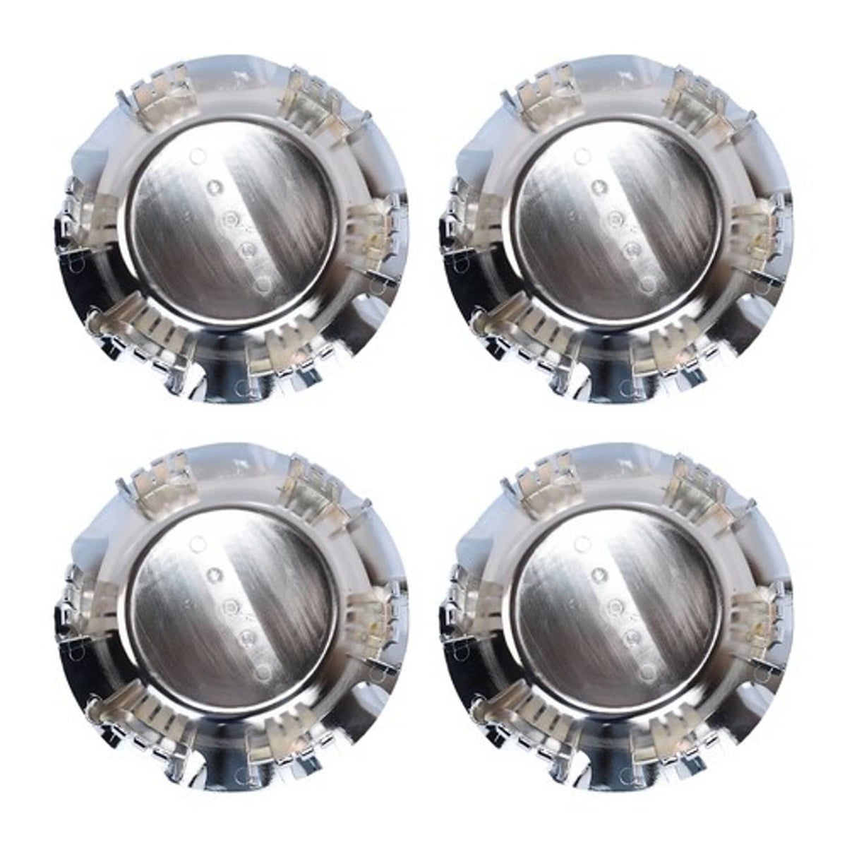 Solid Spare For Chevy Siverado Tahoe Avalanche Suburban 20" Wheel Hubcap 4 Chrome Center Cap