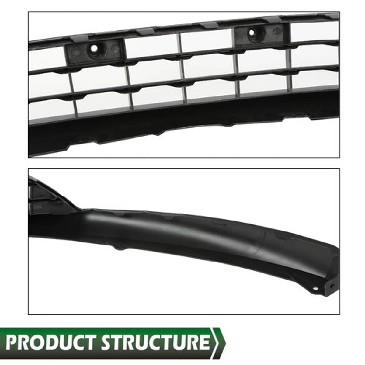 Solid Spare Fit For 2015-2018 Ford Focus Front Bumper Lower Valance Panel Grill F1EZ17626A