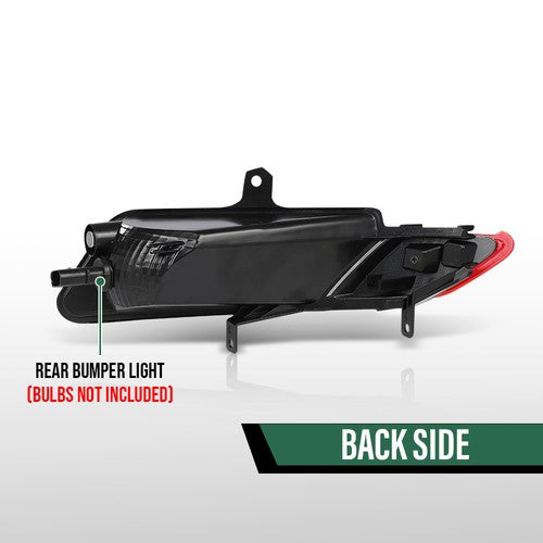 Solid Spare Fit For 14-17 Volvo XC60 Rear Bumper Reflector Fog Light Brake Lamp Right Side