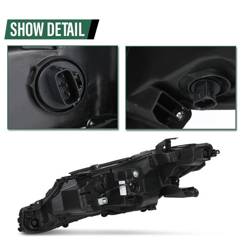 Solid Spare Headlight Fit For 2018 -2024 Toyota Camry LE SE Headlamp Right Passenger Side
