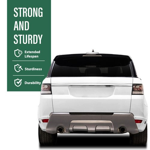 Solid Spare Rear Bumper Skid Plate Cover Gray Fit For 2014-2017 Land Rover Range Rover Sport