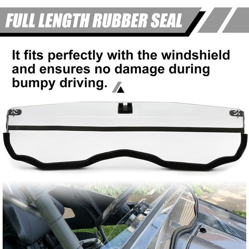 Solid Spare For CFMOTO ZForce 800 Front Flip Windshield Scratch Resistant 500/1000 Model