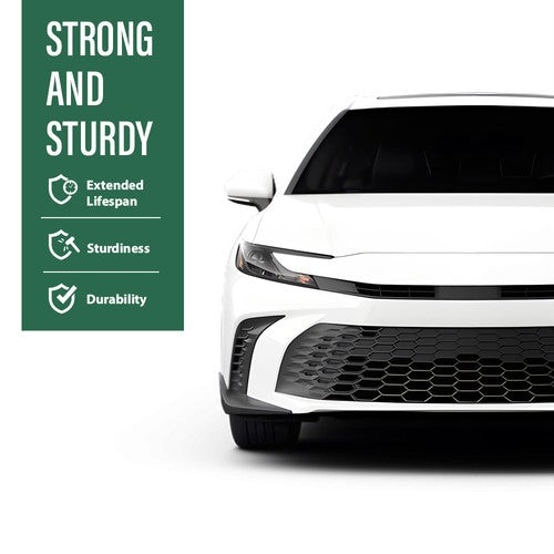 Solid Spare Front Bumper Upper Grille W/o Radar Sensor Hole Fit For 2025 Toyota Camry LE SE