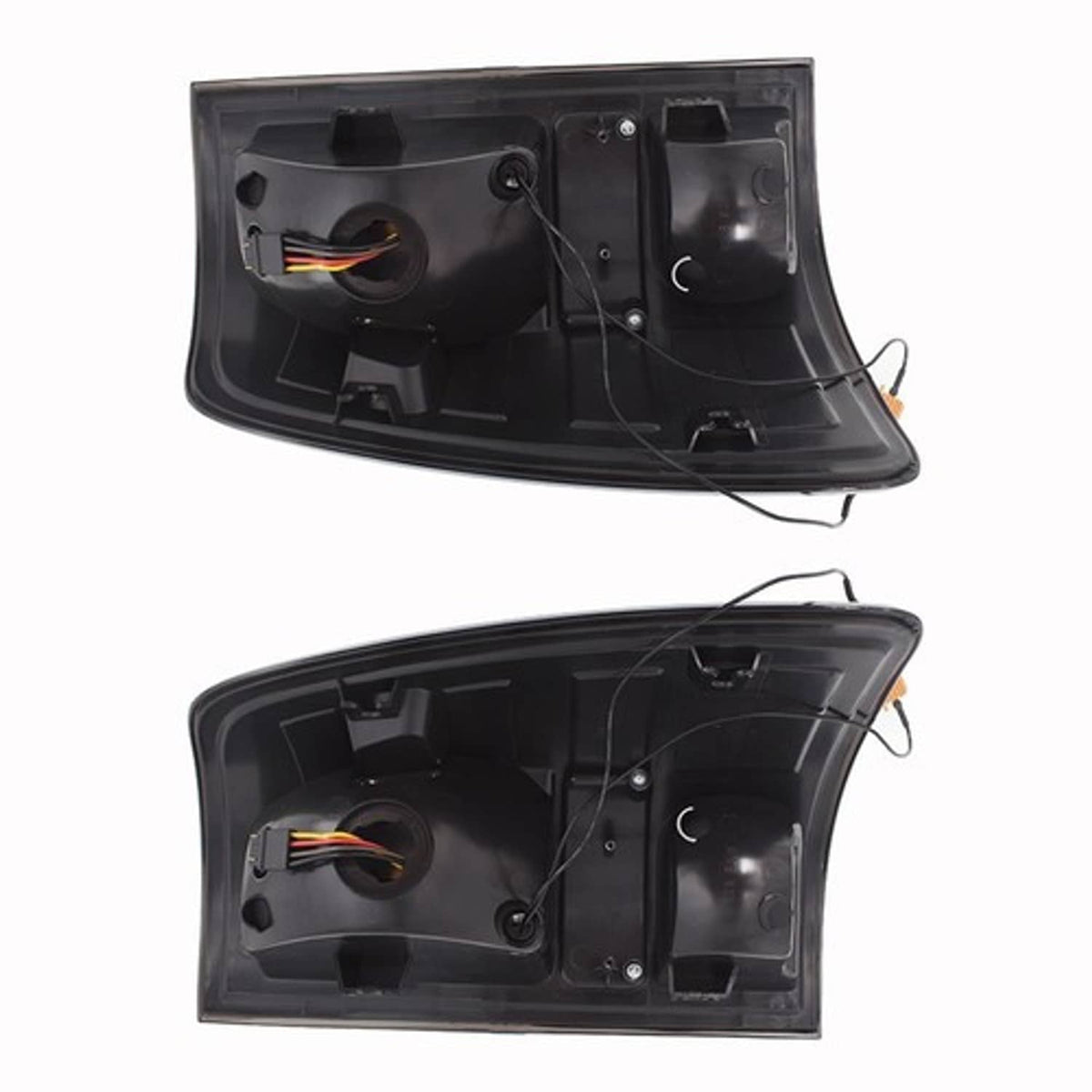 Solid Spare Left+Right Side For Dodge Ram 1500 2009-2018 Black Tail Light Lamp Replacement
