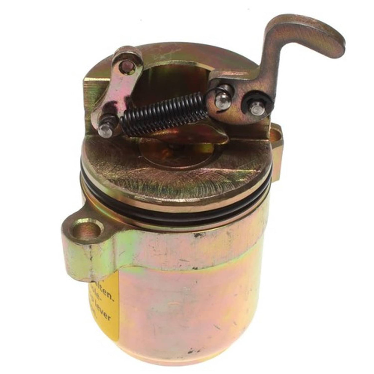 Solid Spare 12V Fuel Shutoff Solenoid Fits Gehl Skid Steer Loader 5640/6640 DEUTZ BF4M1011F