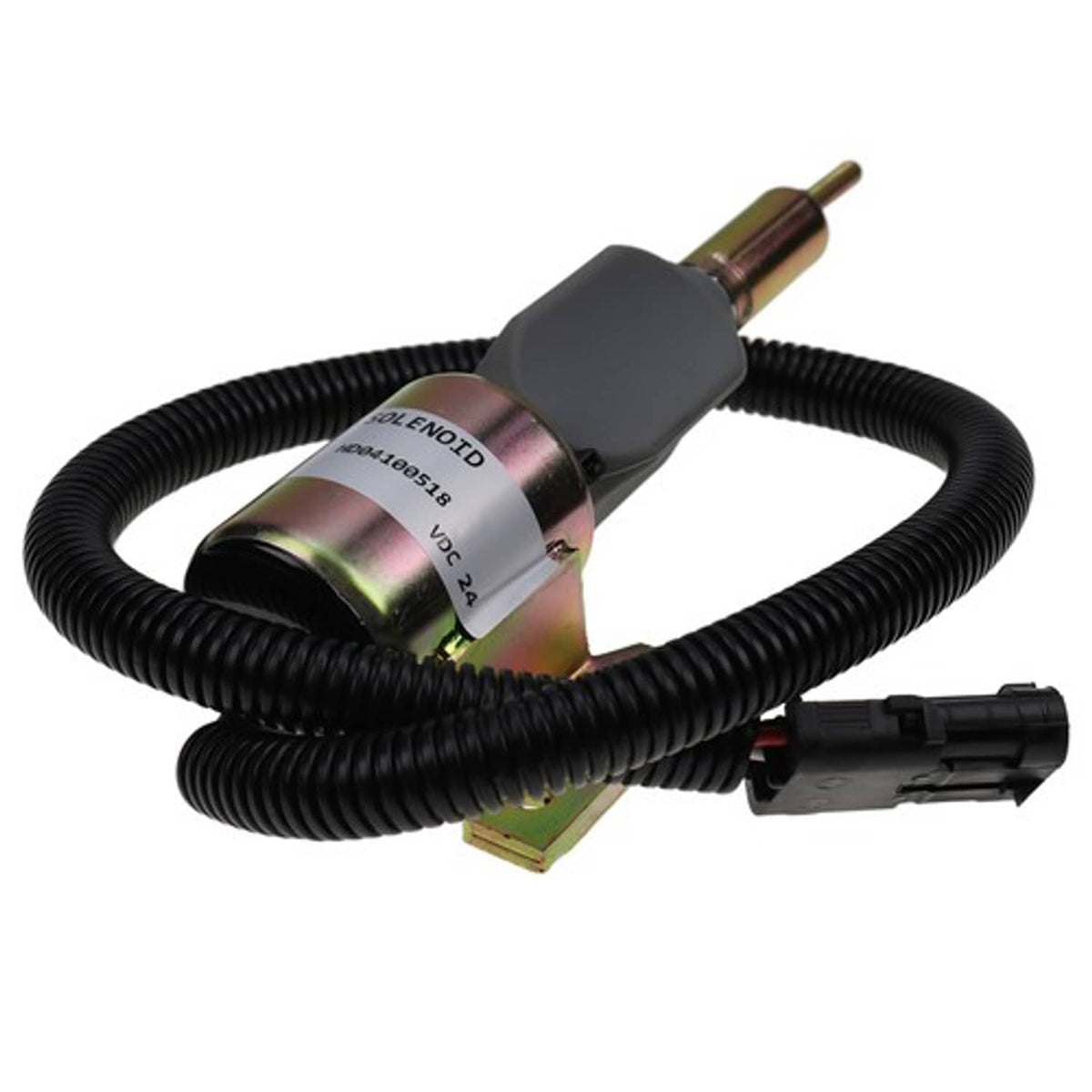 Solid Spare New Fuel Shutoff Solenoid Valve 3935432 24V for Cummins 6BT 5.9L Engine