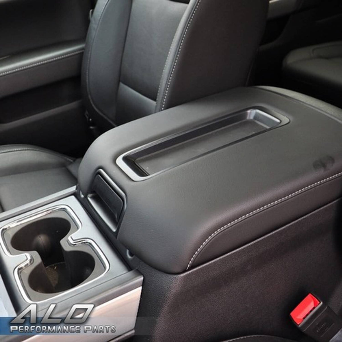 Solid Spare Fit For 07-14 Chevy Silverado Tahoe Yukon Center Console Armrest Latch Lid