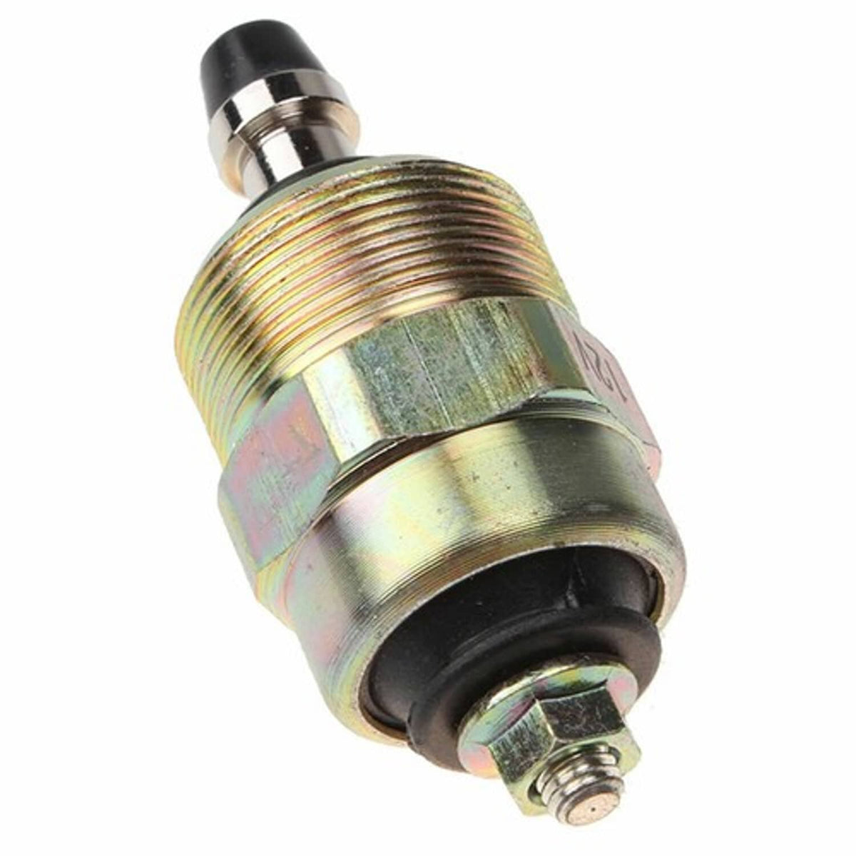 Solid Spare Fuel shutoff Solenoid 2852741 for Case New Holland 12V