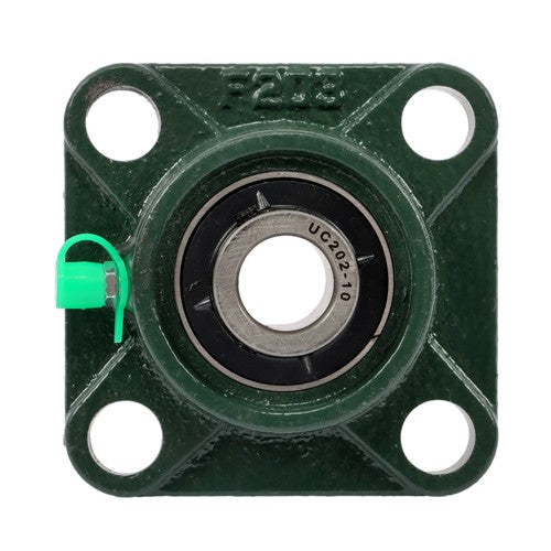 Solid Spare 4pcs UCF202-10 Pillow Block Bearing 4-Bolt Self-Aligning Solid Base 5/8" Bore