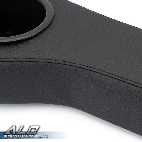 Solid Spare Rear Seat Arm Rest Cushion Cup Holder Black For EZGO Club Car Yamaha Golf Cart