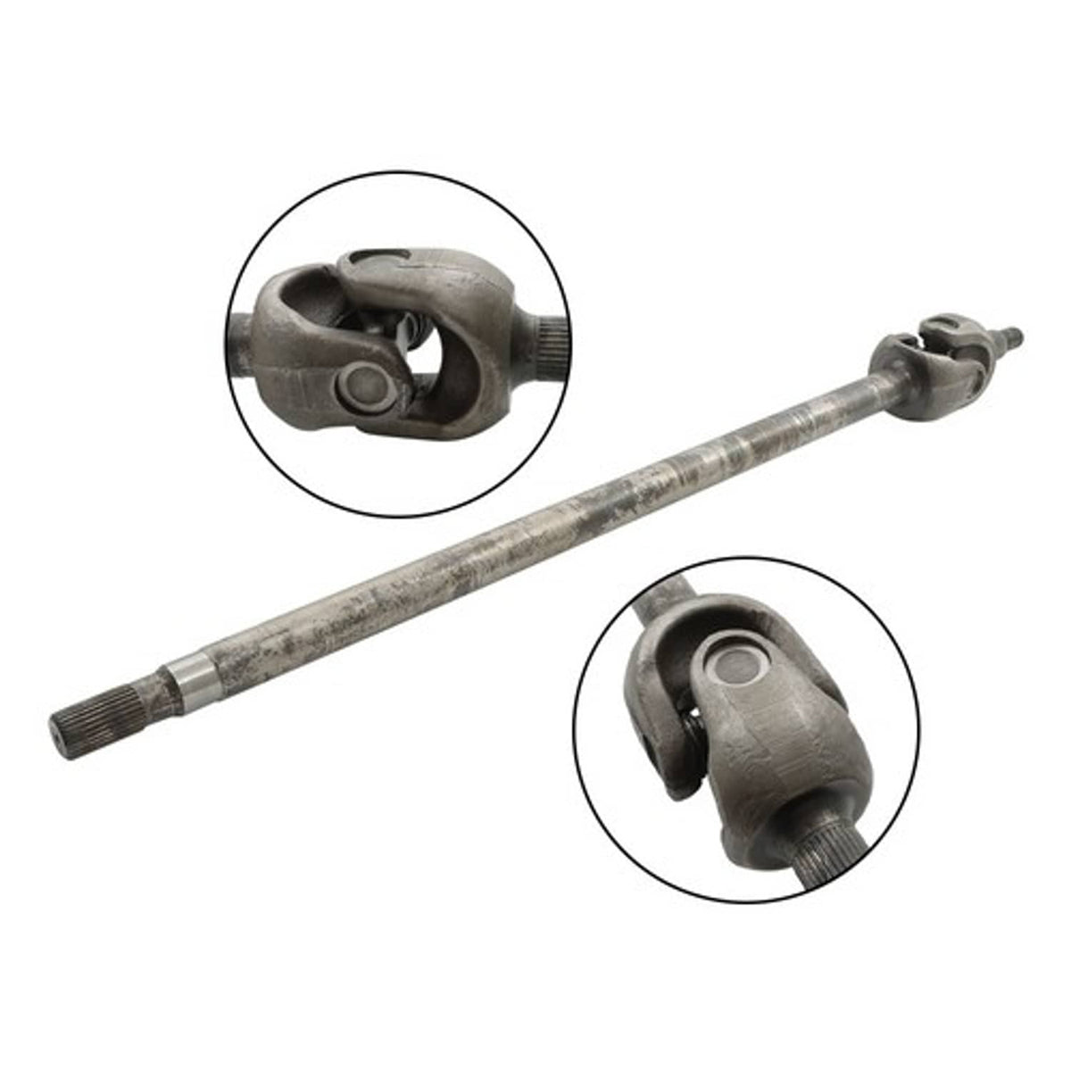 Solid Spare For Jeep Wranger JK D30 07-17 447-00263L Front Left Driver Side Shaft Assembly