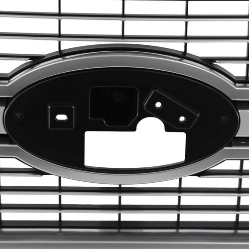 Satin Aluminum Front Bumper Grille Grill For 2021-2023 Ford F-150 F150 Limited