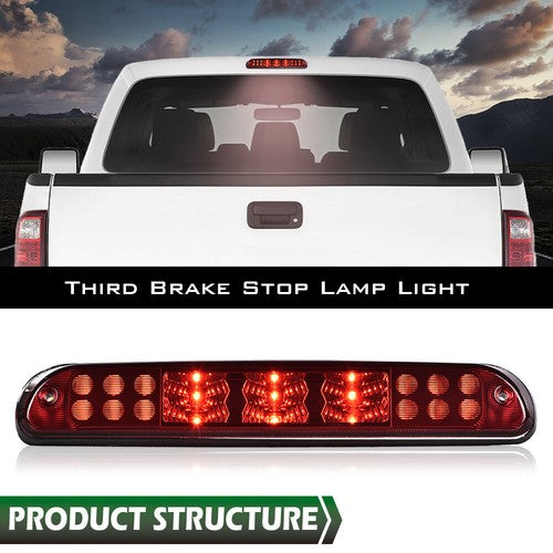 Solid Spare LED Third 3rd Brake Light Cargo Lamp Fit For 1999-2016 Ford F250 F350 Super Duty
