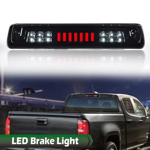 Solid Spare Fit For 15-18 Chevy Colorado GMC Canyon Smoke LED Third Brake Light Cargo Lamp