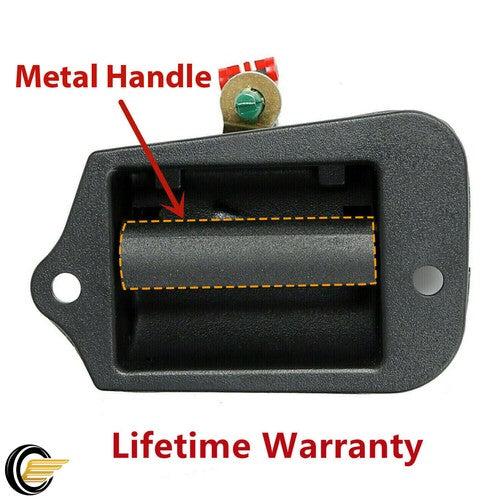 Solid Spare Rear 3rd Door Extend Cab Handle For Chevy GMC S10/S15 94-04 Hombre Upgrade