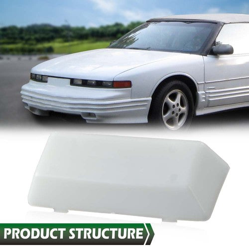 Solid Spare Fit For 78-88 Oldsmobile Cutlass Roof Dome Lamp Reading Map Light Lens Cover