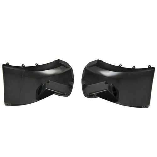 Solid Spare LH & RH Bumper End Extension W/Fog Lamp Hole Fit For 07- 13 Chevy Silverado 1500