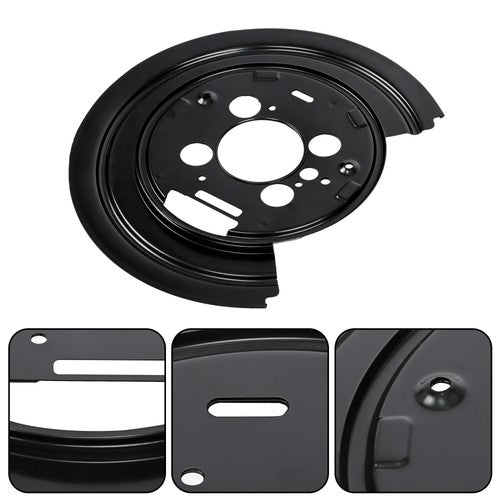 Solid Spare 2* Pair Rear Brake Dust Shields For Ram 1500 2015-2019 924-235 4779823AC