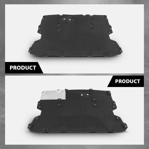 Solid Spare Fit For 2018-2023 BMW X3 X4 Front Engine Splash Shield Under Cover 51757417386