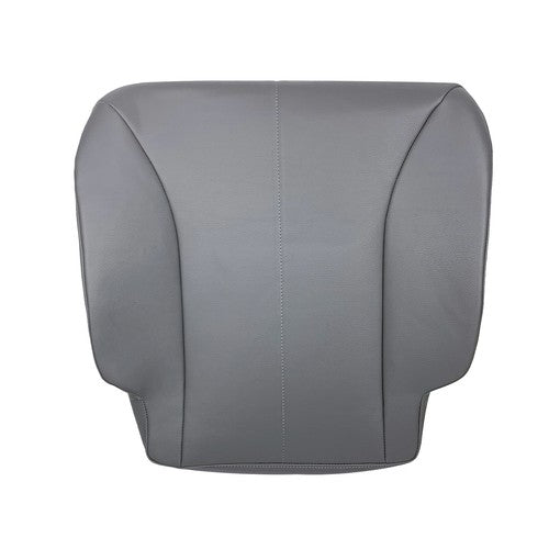 Solid Spare 4200-4300-4400 Seat Cover+Backrest Driver's Side Gray Air Ride 2-PCS Set Leather