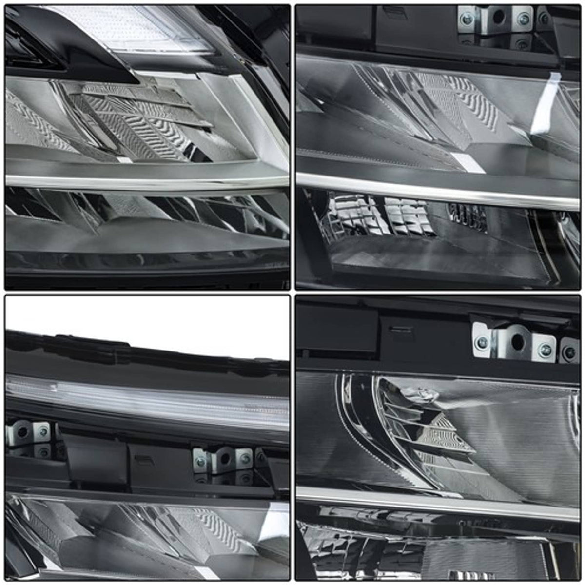 Solid Spare LED Headlight Passenger Right Side For Nissan Pathfinder 2022-2023 Chrome Bezel