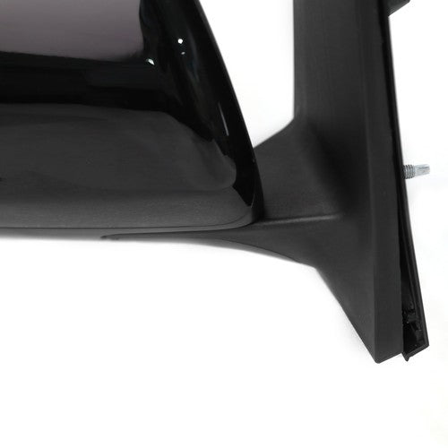 Black Smooth Power Heated Mirror for Toyota Sienna 2015-2020 Passenger RH Side