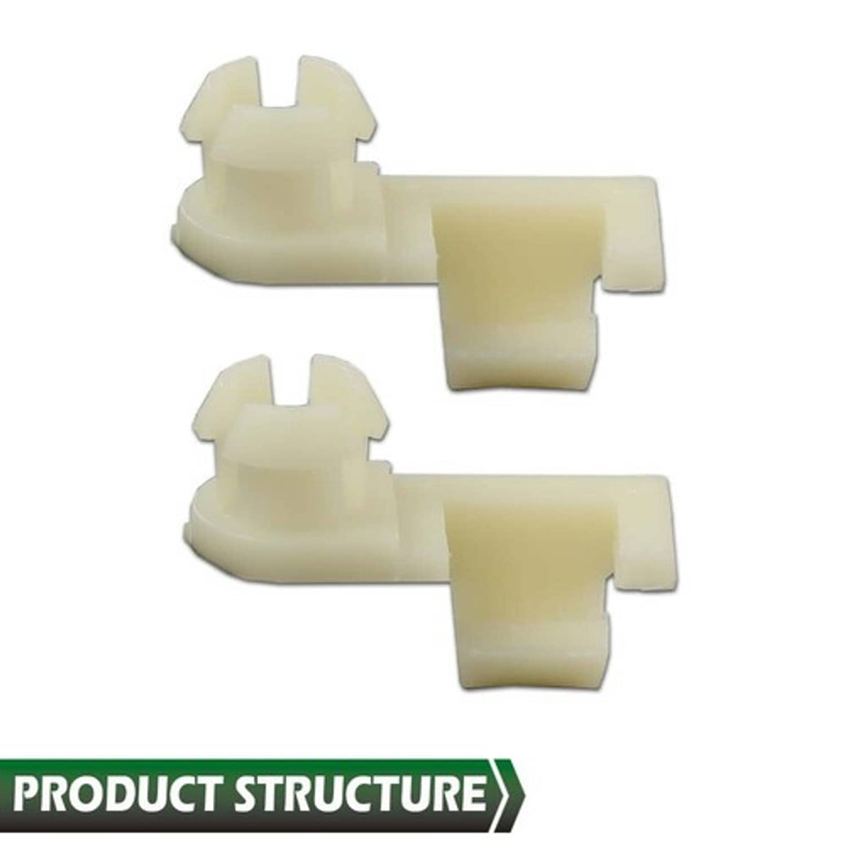 Solid Spare Fit For 02-09 Dodge Ram 1500 2500 3500 Tailgate Handle Rod Latch Retainer Clips