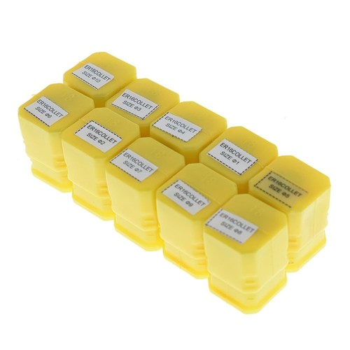 Solid Spare 10Pcs ER16 Spring Collet Set For CNC Milling Lathe Engraving Machine 1-10mm