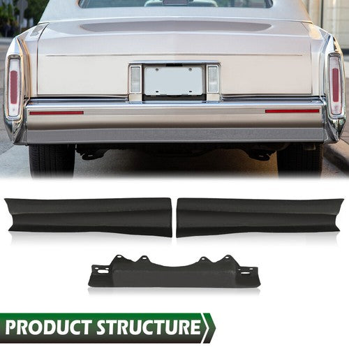 Solid Spare Fit For 1980-1992 Cadillac Deville Fleetwood Brougham Rear Trunk/License Fillers