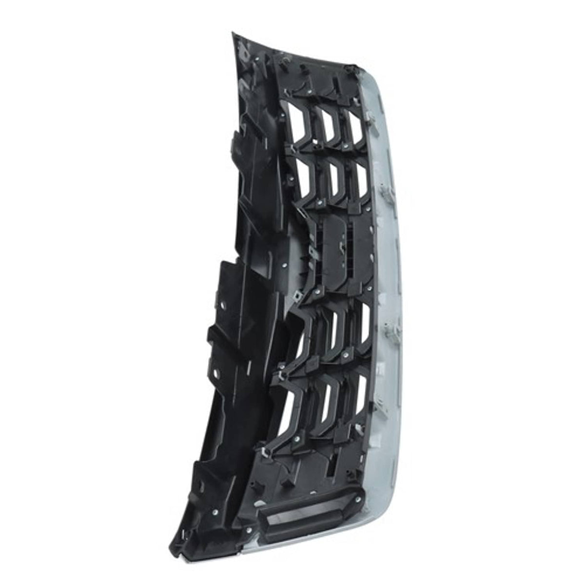 Solid Spare New For Subaru Forester 2011-2013 Plastic Front Bumper Upper Grille Chrome Trim