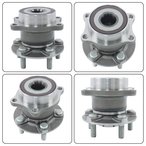 Solid Spare For Subaru Outback 2010-14 For Impreza 08-14 Rear Wheel Bearing Hub Replacement