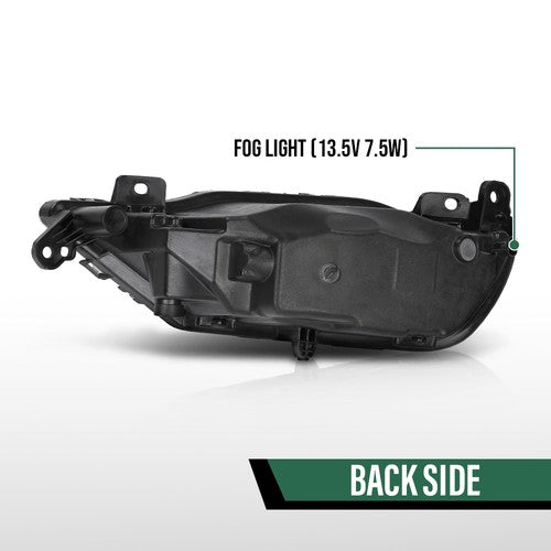 Solid Spare Fit For 2016-2024 Volvo XC60 XC90 S90 V90 Fog Light Driving Lamp Right Side