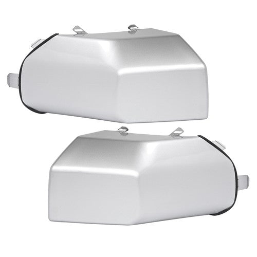 Solid Spare For Toyota FJ Cruiser 2007-2014 Silver LH & RH Front Corner Bumper End Caps Kits