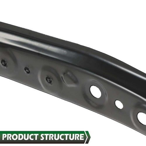 Solid Spare Fit For 2013-2017 Nissan Sentra Black Radiator Right Upper Bracket Prop Frame