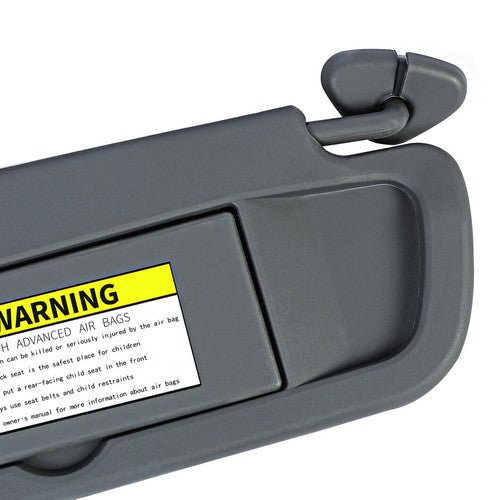 Solid Spare Right Front Passenger Sun Visor Dark Gray For 06 07 08 09 2010 2011 Honda Civic