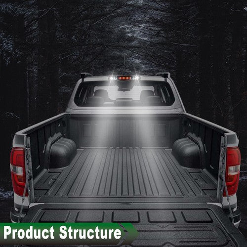 Solid Spare Fit For 2009-2017 RAM 1500 2500 3500 3D LED Truck Tail Brake Light Cargo Lamp