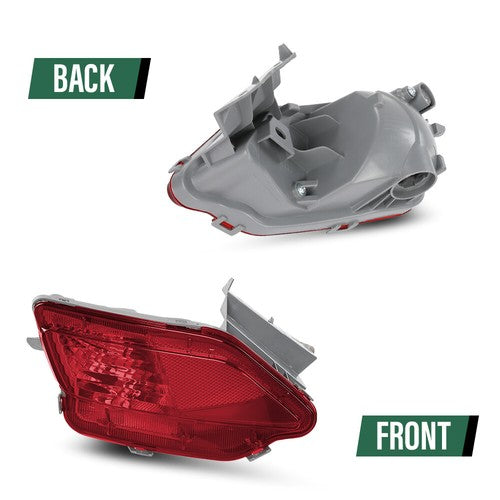 Solid Spare Rear Bumper Light Lamp Reflector Left Side Fit For Toyota RAV4 2013 2014 2015