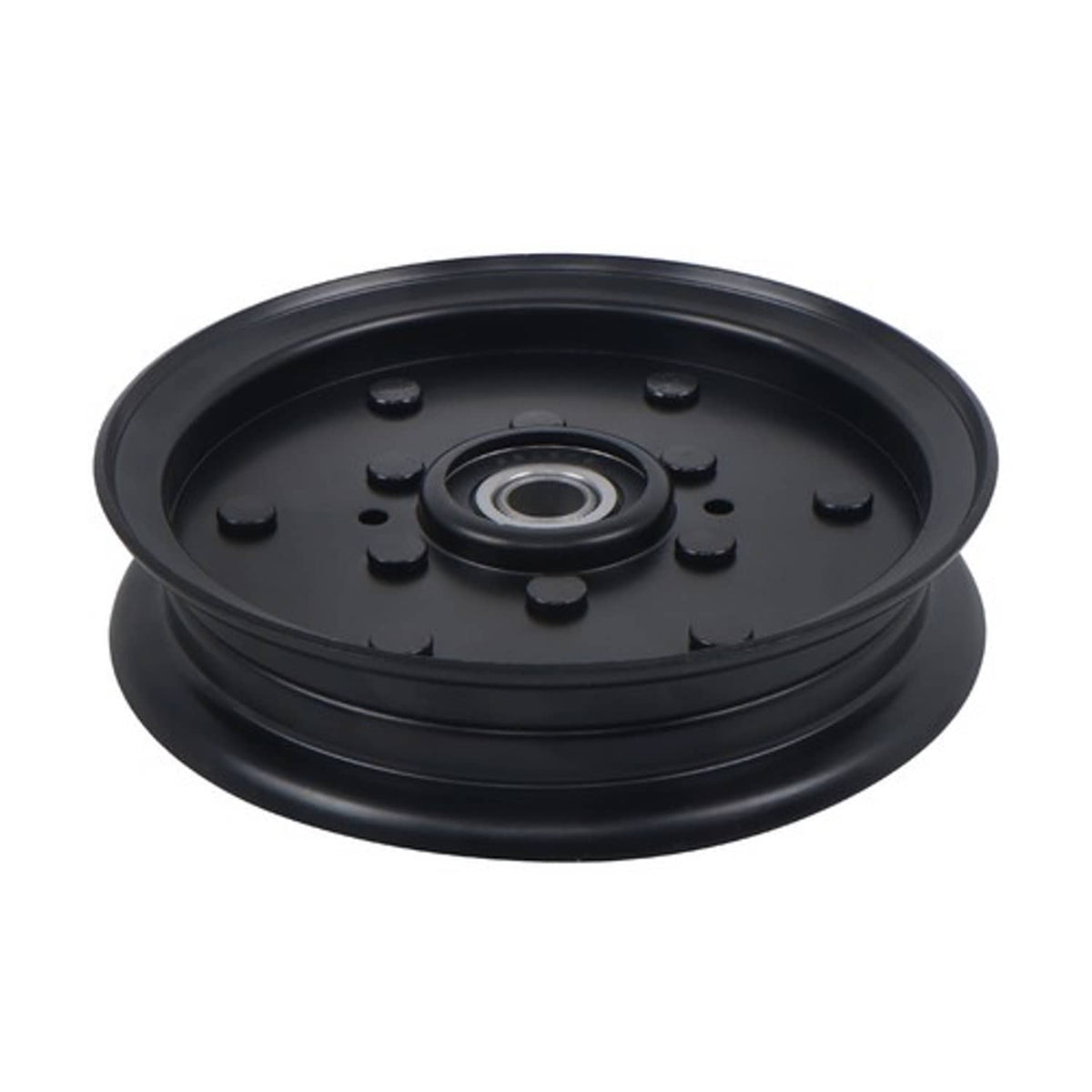 Solid Spare New Flat Idler For Hustler Pulley Kit 126124 Replaces 604231