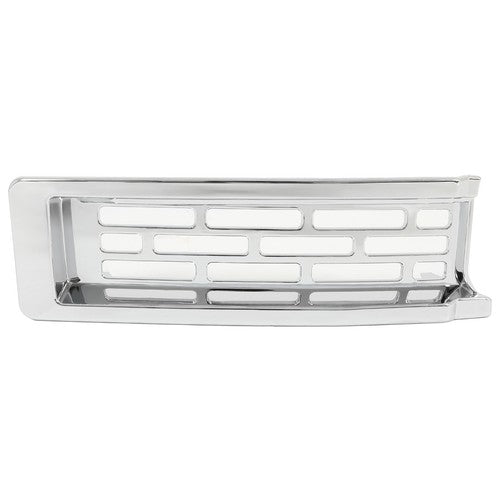 Solid Spare For GMC Sierra 1500 2014-2015 GI123 Chrome Grille Insert Mesh Grill Overlay Trim